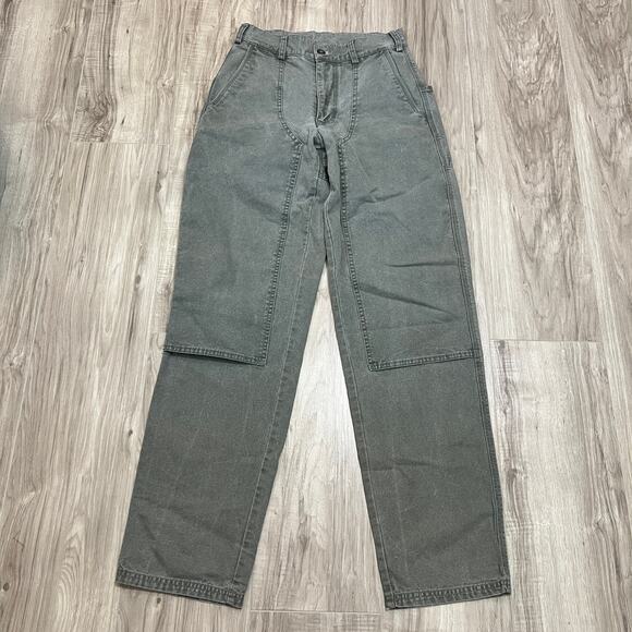 Vintage Patagonia Faded Double Knee Straight Leg Pants Size 28 - Picture 1 of 14